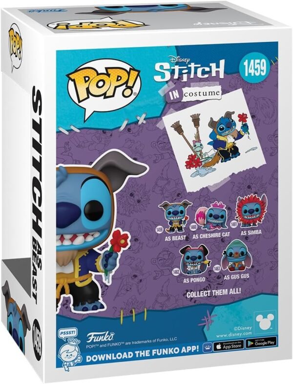 71Cke+mRdpL._AC_SL1300_ Funko Pop! Disney Stitch In Costume - Stitch As Beast #1459