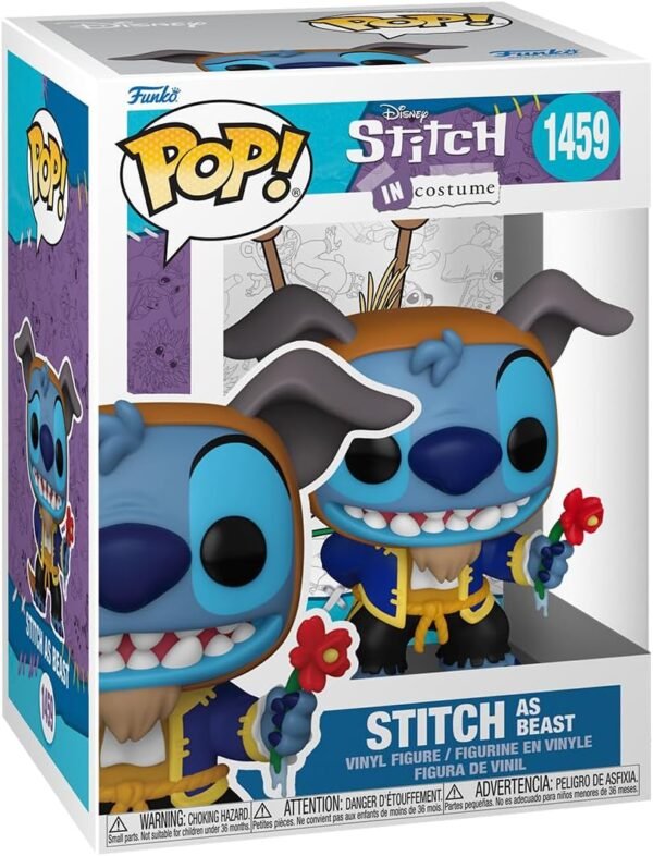 71FqhOAh0jL._AC_SL1300_ Funko Pop! Disney Stitch In Costume - Stitch As Beast #1459