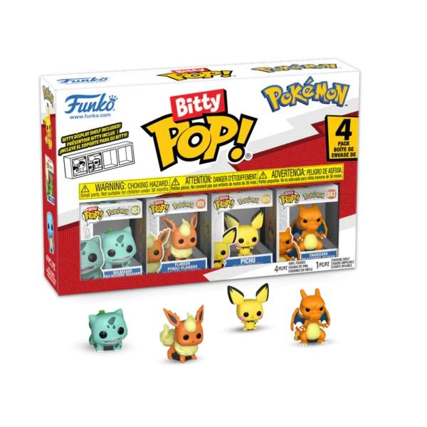 BittyPop_Pokemon4-PackSeries3_hi-res_800x800 Funko Bitty Pop: Pokemon - Bulbasaur 4 Pack