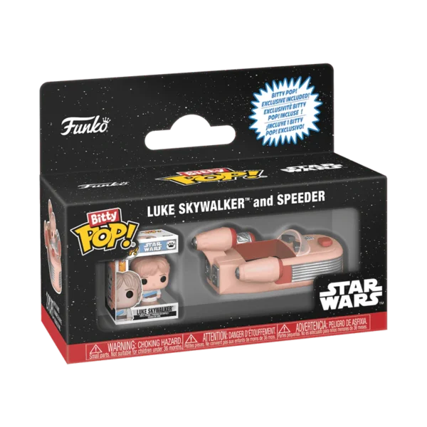BittyPop_Pop_RidesLukeSkywalkerandSpeeder_hi-res_800x800 Funko Bitty Pop Ride: Star Wars - Luke en Speeder