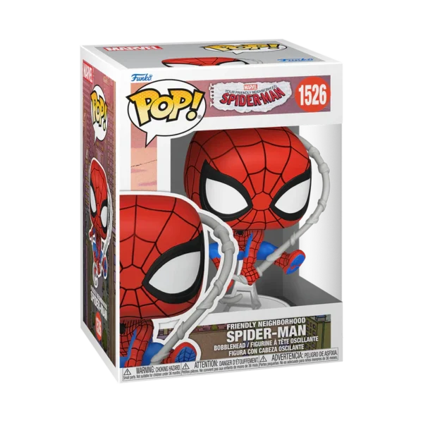 Pop_FriendlyNeighborhoodSpider-Man_hi-res_1_800x800 Funko Pop Marvel: Your Friendly Neighborhood Spider-Man - Spider-Man Traje Final