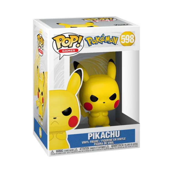 Pop_GrumpyPikachu_hi-res_1_800x800 Funko Pop Games Pokemon - Pikachu Enojado #598