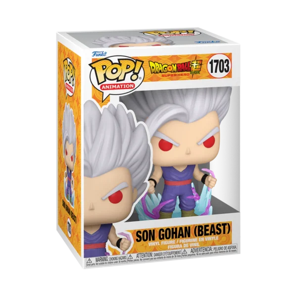 Pop_SonGohan_Beast_PoweringUp_hi-res_1_800x800 Funko Pop Animation: Dragon Ball Super Super Hero - Gohan Beast