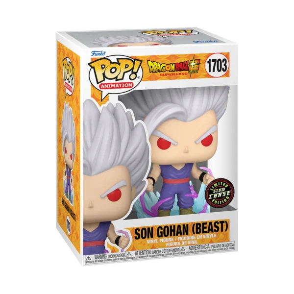 Pop_SonGohan_Beast_PoweringUp_hi-res_3_800x800 Funko Pop Animation: Dragon Ball Super Super Hero - Gohan Beast