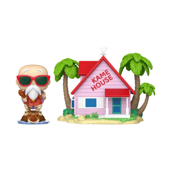 Pop_TownMasterRoshiatKameHouse_hi-res_800x800 Funko Pop Town: Dragon Ball - Kame House con Maestro Roshi