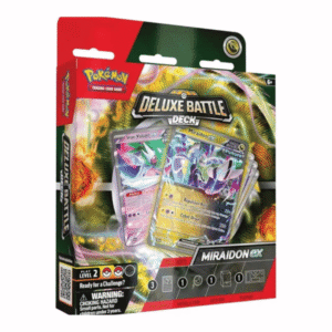 Pokemon Tcg Miraidon Ex Deluxe Battle Deck Inglés