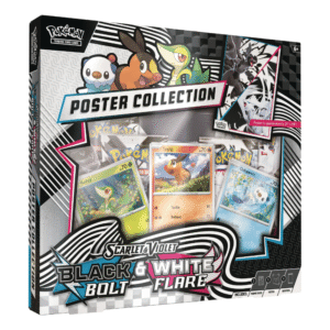 Pokémon TCG Black Bolt And White Flare Poster Collection Idioma Inglés