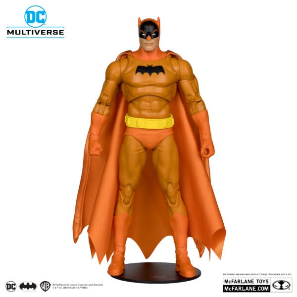 Mcfarlane Batman Orange Suit Naranja - Red Platinum Edition