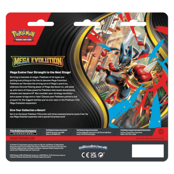 pokemontcg-megaevolution-blister-golduck-2 Pokémon TCG: Mega Evolution 3pack Blister - Golduck