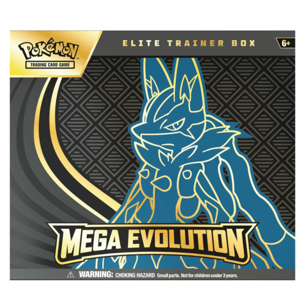 Pokémon Tcg: Mega Evolution Elite Trainer Box - Mega Lucario