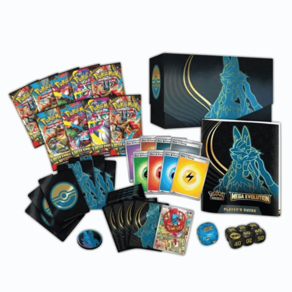 Pokémon Tcg: Mega Evolution Elite Trainer Box - Mega Lucario