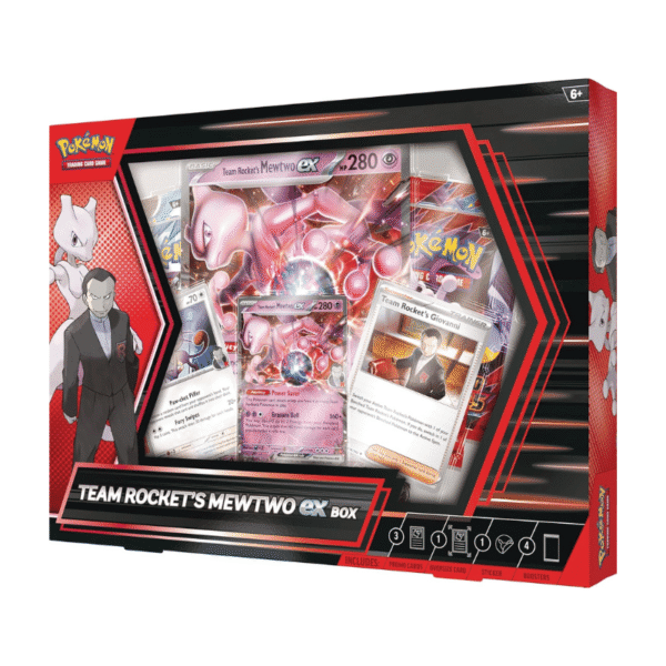 Pokémon TCG: Team Rocket’s Mewtwo ex Box