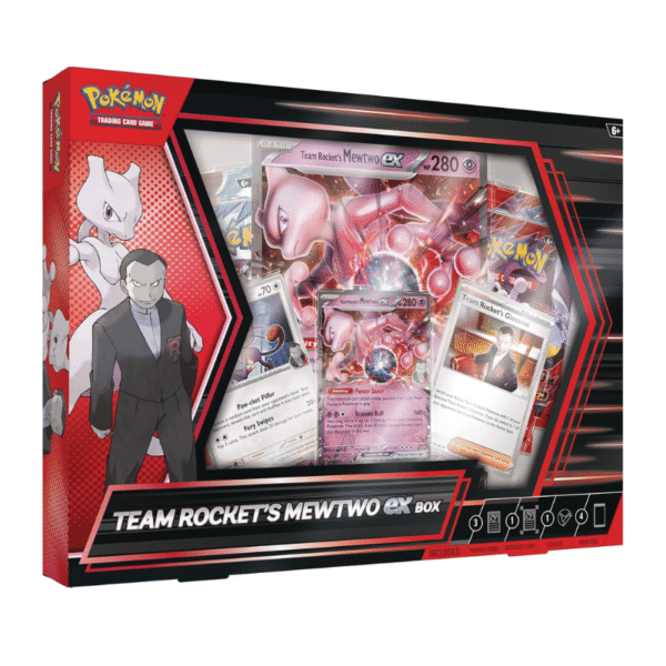Pokémon TCG: Team Rocket’s Mewtwo ex Box