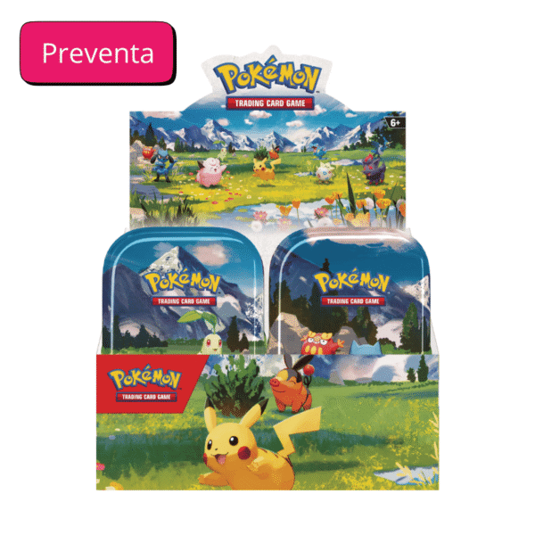 PokemonTCG: Mega Evolution Ascended Heroes - Mini Tin  Ingles