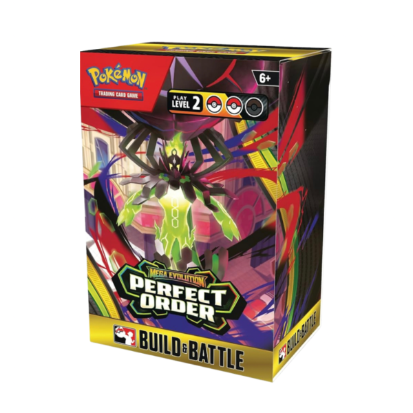 Pokémon TCG: Mega Evolution - Perfect Order Build & Battle Box Inglés