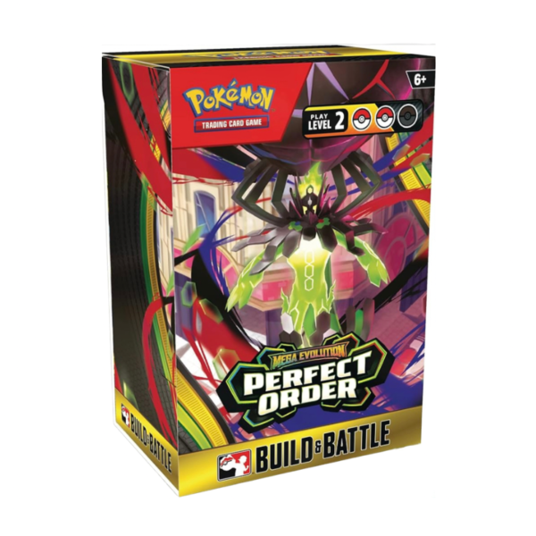 Pokémon TCG: Mega Evolution - Perfect Order Build & Battle Box Inglés
