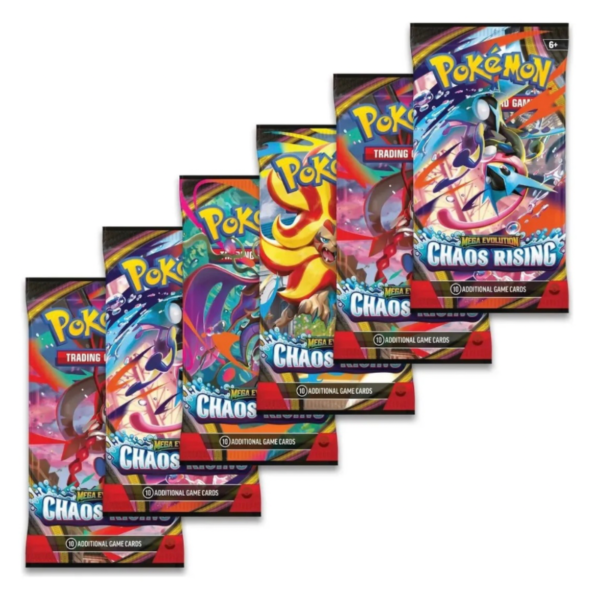 Pokémon TCG: Mega Evolution - Chaos Rising Booster Bundle Inglés