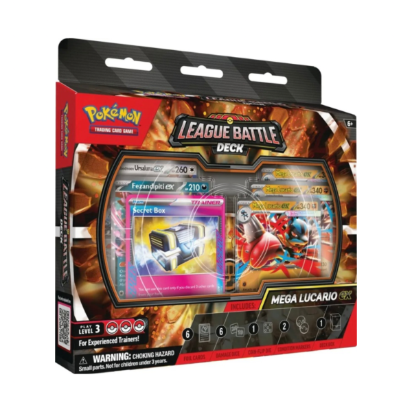Pokémon TCG: Mega Lucario ex League Battle Deck en Inglés