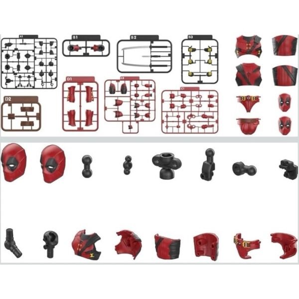 Blokees Marvel Infinity Saga Champion Class: Deadpool & Wolverine - Deadpool 81116