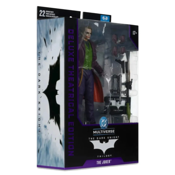 Mcfarlane DC Theatrical Deluxe: Joker The Dark Knight 7 Pulgadas