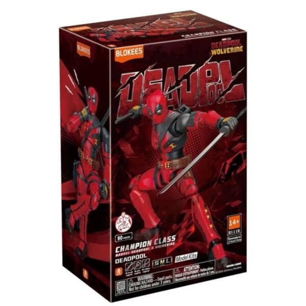 Blokees Marvel Infinity Saga Champion Class: Deadpool & Wolverine - Deadpool 81116