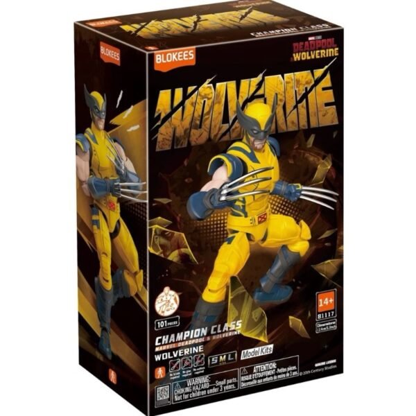 Blokees Marvel Infinity Saga Champion Class: Deadpool & Wolverine - Wolverine 81117