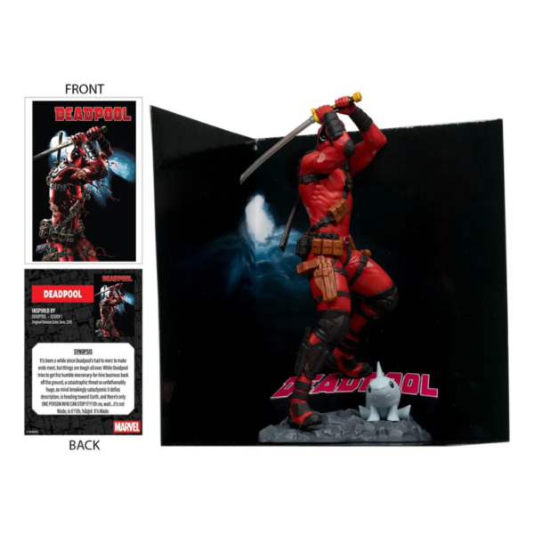McFarlane Marvel Collection: Deadpool No 1 - Deadpool Escala 1/10 Statue