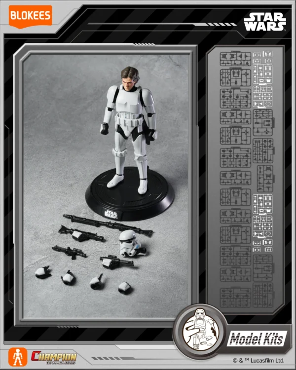 Blokees Star Wars Champion Class: A New Hope - Han Solo Stormtrooper 75803