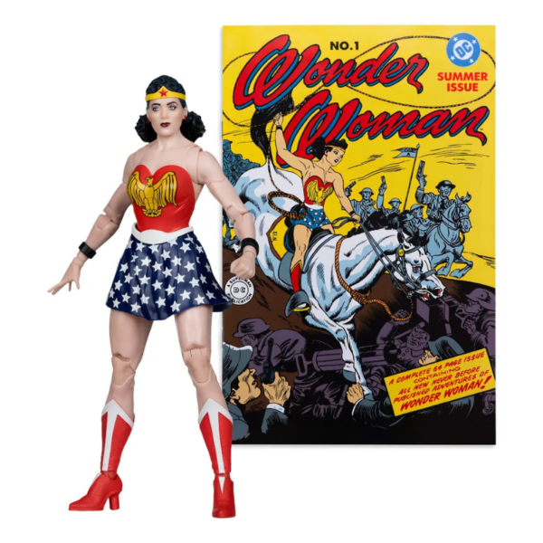 Mcfarlane Dc Direct: Wonder Woman 1 - Wonder Woman Con Comic3 Mcfarlane Dc Direct: Wonder Woman 1 - Wonder Woman Con Comic
