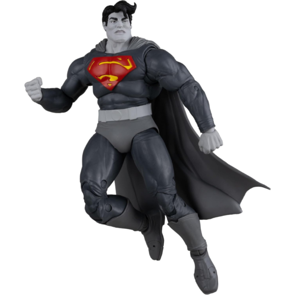 Mcfarlane DC Multiverse: Dark Knight Returns - Superman Black and White Accent Edition Gold Label 7 Pulgadas