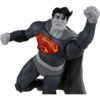Mcfarlane DC Multiverse: Dark Knight Returns - Superman Black and White Accent Edition Gold Label 7 Pulgadas