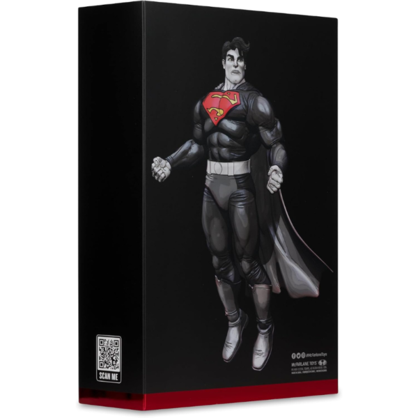 Mcfarlane DC Multiverse: Dark Knight Returns - Superman Black and White Accent Edition Gold Label 7 Pulgadas
